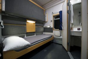 First Class private sleeper cabin